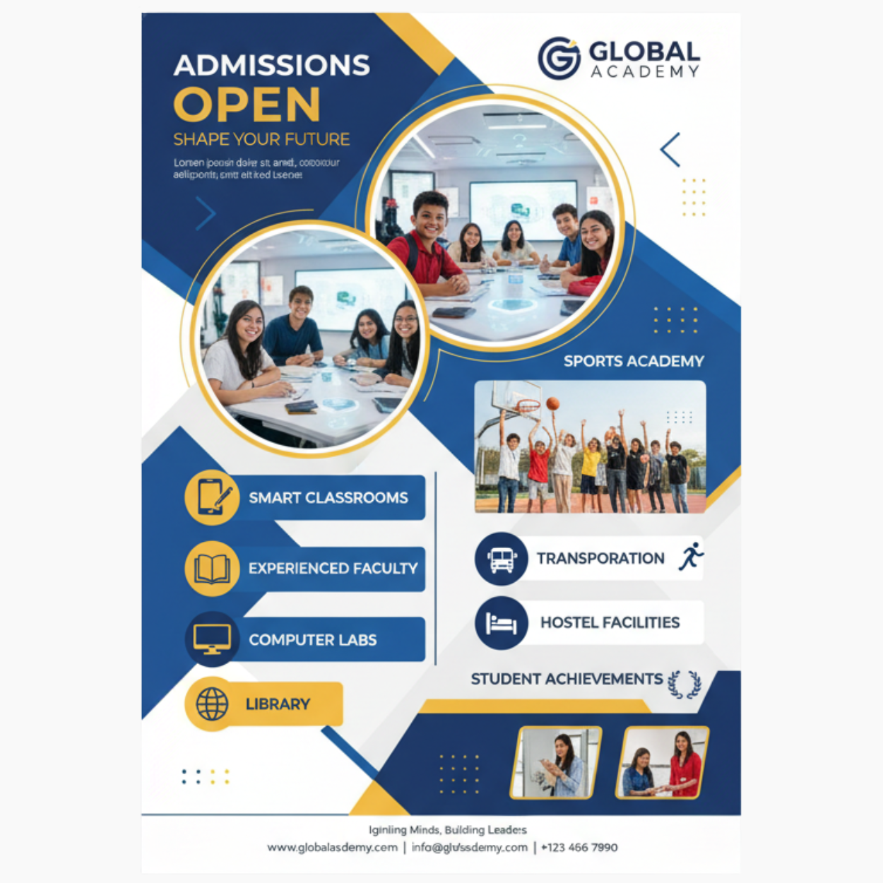 Pamphlet design 1
